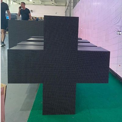 320x160mm IP65 Led Cross Display Screen 3 In 1 Pixel With 100000 Hours Lifespan