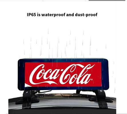 100000 Hours Lifespan P6 Full Color Outdoor SMD LED Mobile Screen For Car Top Installation