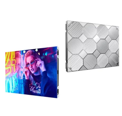 Ultra Thin Fixed Indoor Advertising Led Display Screen Front Service Full Color P1.86